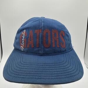Florida Gators Sports Specialties Blue Snapback Vintage Vtg Made In USA Spellout
